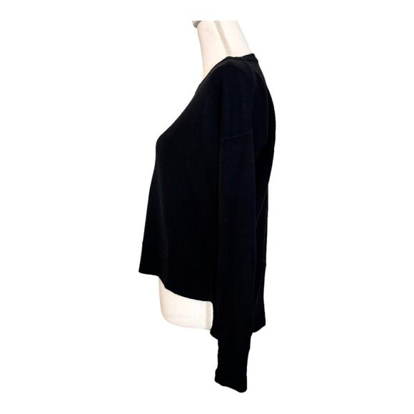 Lululemon Pure Balance Reversable Sweater Black/Soot Light 4 - Picture 2 of 13